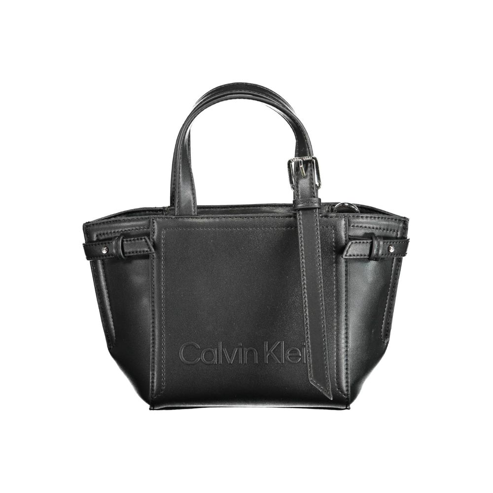 Calvin Klein Siyah Polyester El Çantası